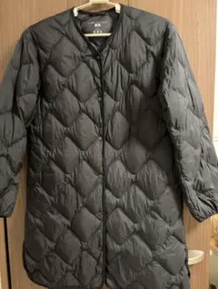 ユニクロ　ウルトラライトダウン　リラックスコート ブラック　☆美品☆