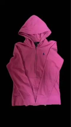 希少‼️ ラルフローレン パーカー 短丈 ギャル ビッグポ二ー y2k グランジ