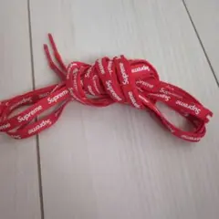 Supreme シューレース レッド 靴紐のサムネイル