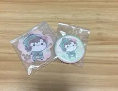 忍たま 桜もちぴこ 善法寺伊作 缶バッジ アクスタ