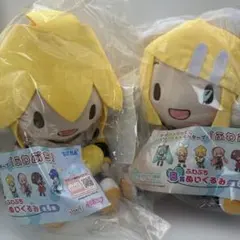 セガラッキーくじ B賞 ふわぷち 鏡音リン 鏡音レン セット売り