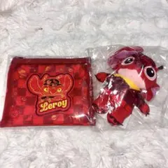 【happyくじ】スティッチ　B賞　ぬいぐるみチャーム　ポーチ リロイ　未開封