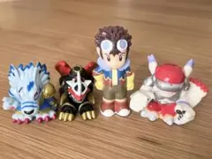 デジモン 指人形 ソフビ インペリアルドラモン 本宮大輔 シルフィーモン