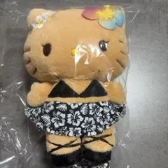 サンリオ　トコナツバケーション　ぬいぐるみ　ハローキティ　ブラック②
