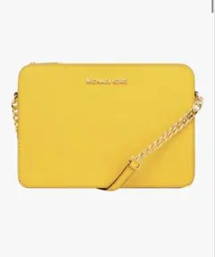 MICHAEL KORS イエロー ショルダーバッグ
