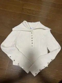 ZARA ザラ　ニット　ホワイト