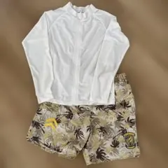 150cm男児用 「水着＋ラッシュガード」セット