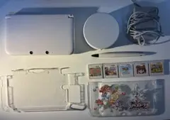 ニンテンドー3DS LL ホワイト 本体 「引越しのため10/1まで限定出品」