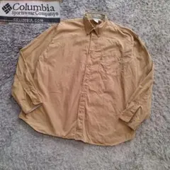 Columbia　コロンビア　00s Y2K 旧タグ　ワークシャツ　BDシャツ