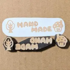 消しゴムはんこ　HAND MADEセット