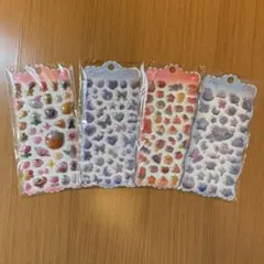 愛らしさいっぱいぷっくりシール ★新品未開封★4枚セット♥️おまけ付き♥️