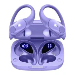 Bluetooth5.3対応 耳掛け式防水ワイヤレスイヤホン 40時間