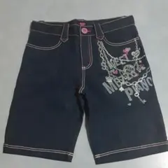 プリント入りハーフパンツ