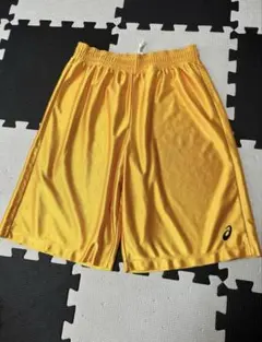 ASICS バスケットボール ショートパンツ 黄色