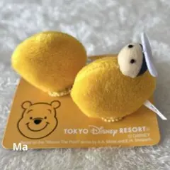 ディズニー　くまのプーさん　ヘアピン　パッチン プー