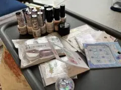 ジェルネイルセット ポリッシュ・パーツまとめ売り
