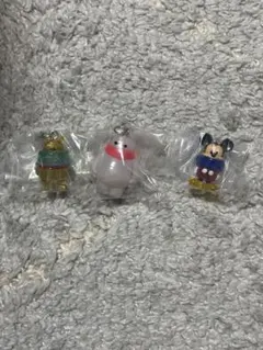 めじるしアクセサリーWinter　ベイマックス　ミッキー　プーさん