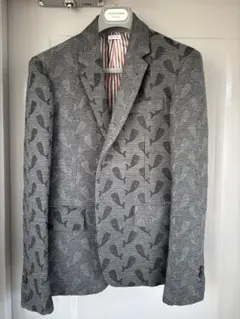 THOM BROWNE クジラ柄　テーラードジャケット　size1のサムネイル