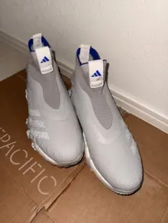 adidas グレー スリッポンシューズ