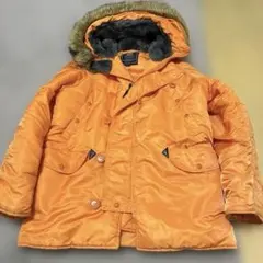 ALPHA INDUSTRIES N-3B 限定モデル　M オールオレンジ