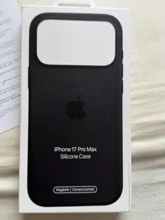 Apple iPhone17promax シリコンケース 純正互換品 ブラック