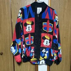 【希少:レア】ミッキーマウス ナイロンジャケット　アメリカ　ディズニーストア