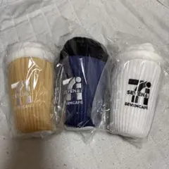 ハッピーくじ セブンイレブン B賞 セブンカフェぬいぐるみ 3種コンプ