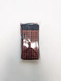 【未使用】ファミリア シュパット エコバッグS 赤系チェック