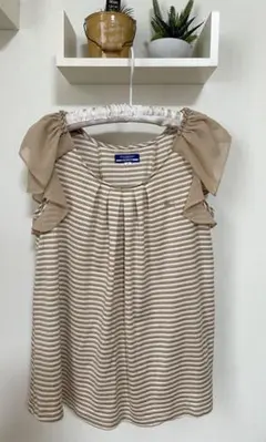 バーバリーブルーレーベル　ノースリーブトップス