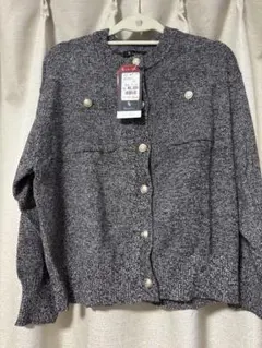 RagOut カーディガン 中灰 Lサイズ 新品