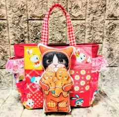専用です。コヤンイサムチョン　愉快な仲間達のパネル猫ちゃん❣️トートバッグ 専用です。コヤンイサムチョン 愉快な仲間達のパネル猫ちゃん