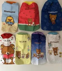 リラックマ ペットボトルカバー　7枚セット