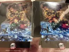 鬼滅の刃　映画特典　キービジュアルクリアスタンド　2枚セット