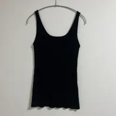 リブタンクトップ タンクトップ