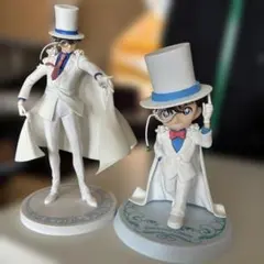 怪盗キッド フィギュア ホワイト　コナン　2体セット