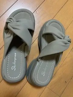 miniministore 厚底サンダル ミュールサンダル 美脚 夏のサムネイル