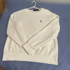 POLO RALPH LAUREN スウェット 白M 現行QRタグのサムネイル