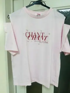 新品　PINK-latte Tシャツ ピンク Lのサムネイル
