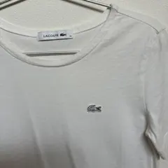 Lacoste ホワイト 半袖　Tシャツ　レディースのサムネイル