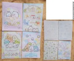 全部セット すみっコぐらし クリアファイル9枚＋アクリルキーホルダー4個 他