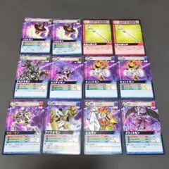デジタルモンスター☆カード12枚