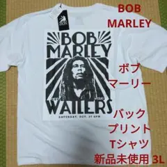 BOB MARLEY ボブ マーリー 新品 バック プリント Tシャツ 3Lのサムネイル