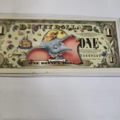 美品・レア】ディズニーダラー 1ドル紙幣 2001年 ソーサラーミッキー