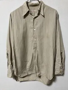 【古着】40s プルオーバーシャツ　ヴィンテージ