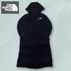 【R270】THE NORTH FACE ロングダウン ベンチコート 刺繍ロゴ