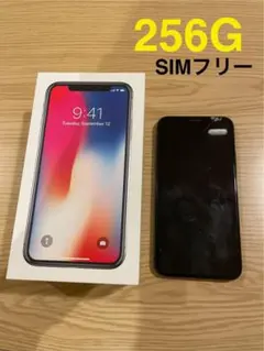 iPhone X 256 GB SIMロック解除済み