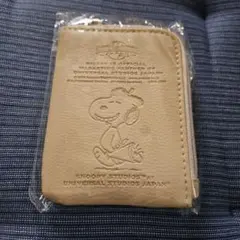 スヌーピ　定期カード財布　ケース