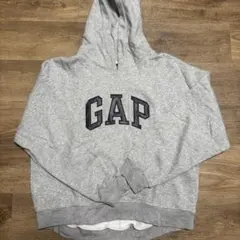 GAP グレー フード付きパーカー S
