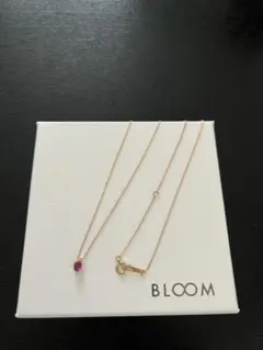 K18 PG ルビー ネックレス bloom エステールのサムネイル
