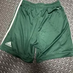 adidas 緑 ハーフパンツ L